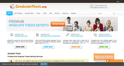Desktop Screenshot of graduatethesis.org
